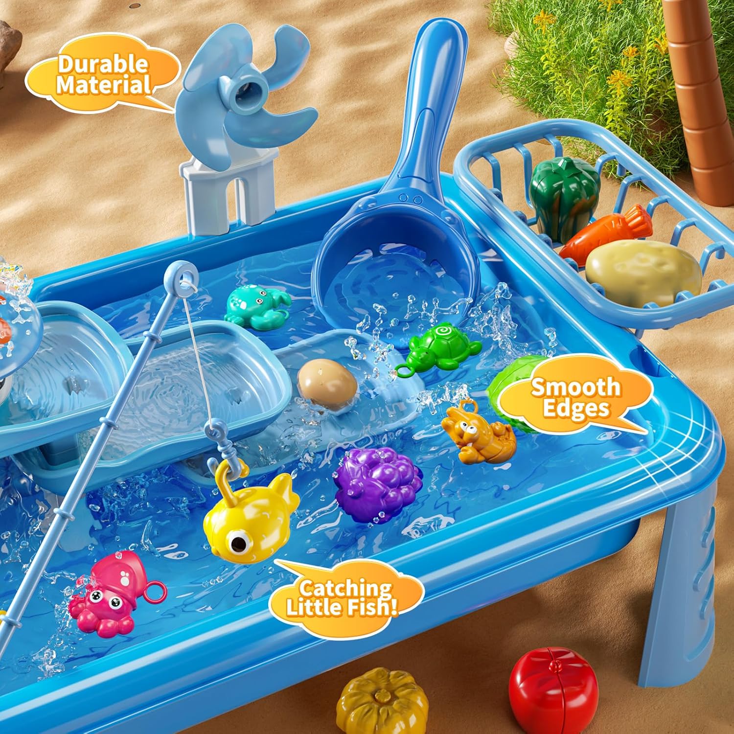 Zabawka do zabawy w wodzie dla – Kids Outdoor Activity Table recenzja i cena
