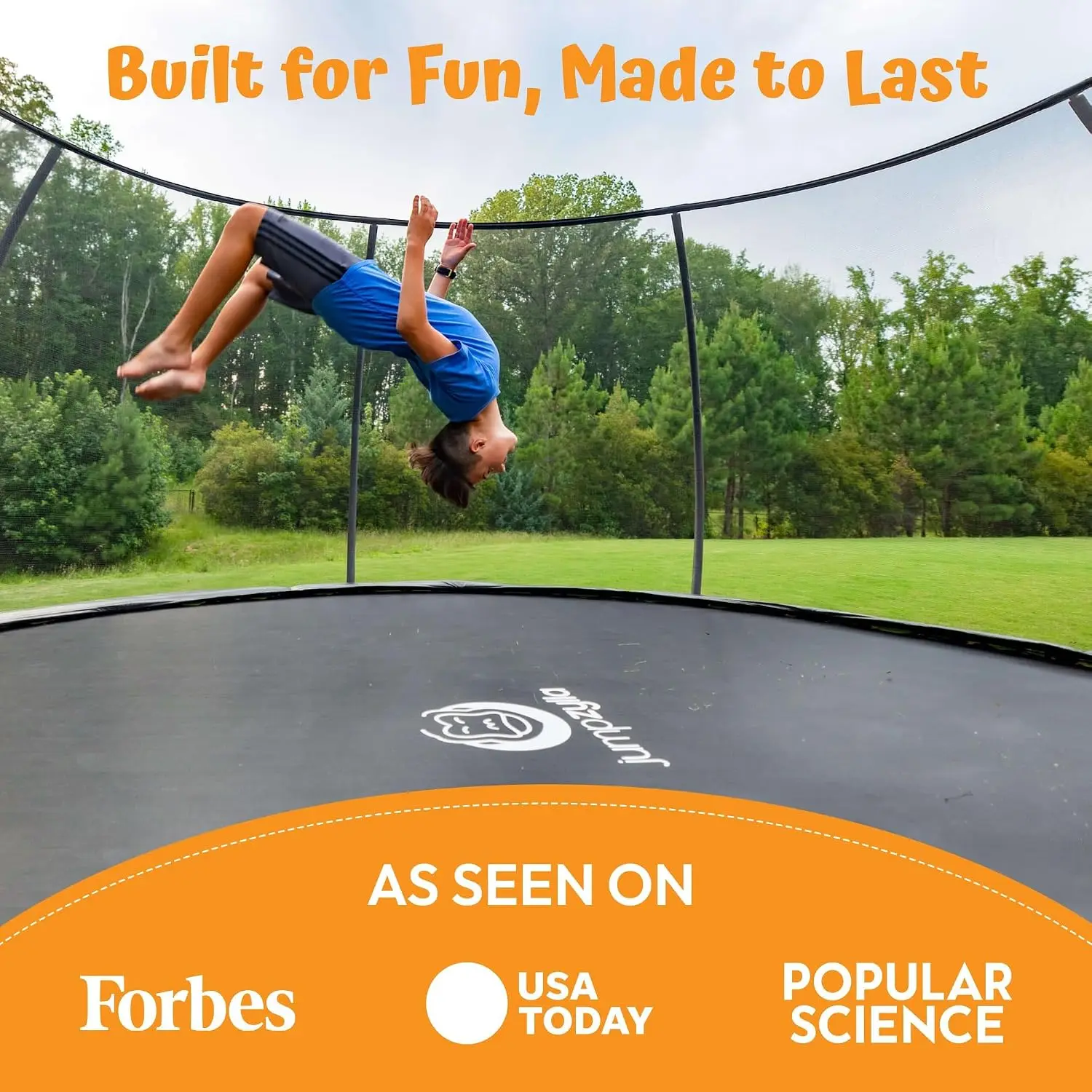 Trampolina ogrodowa z siatką d – Kids Outdoor Ladder recenzja i cena