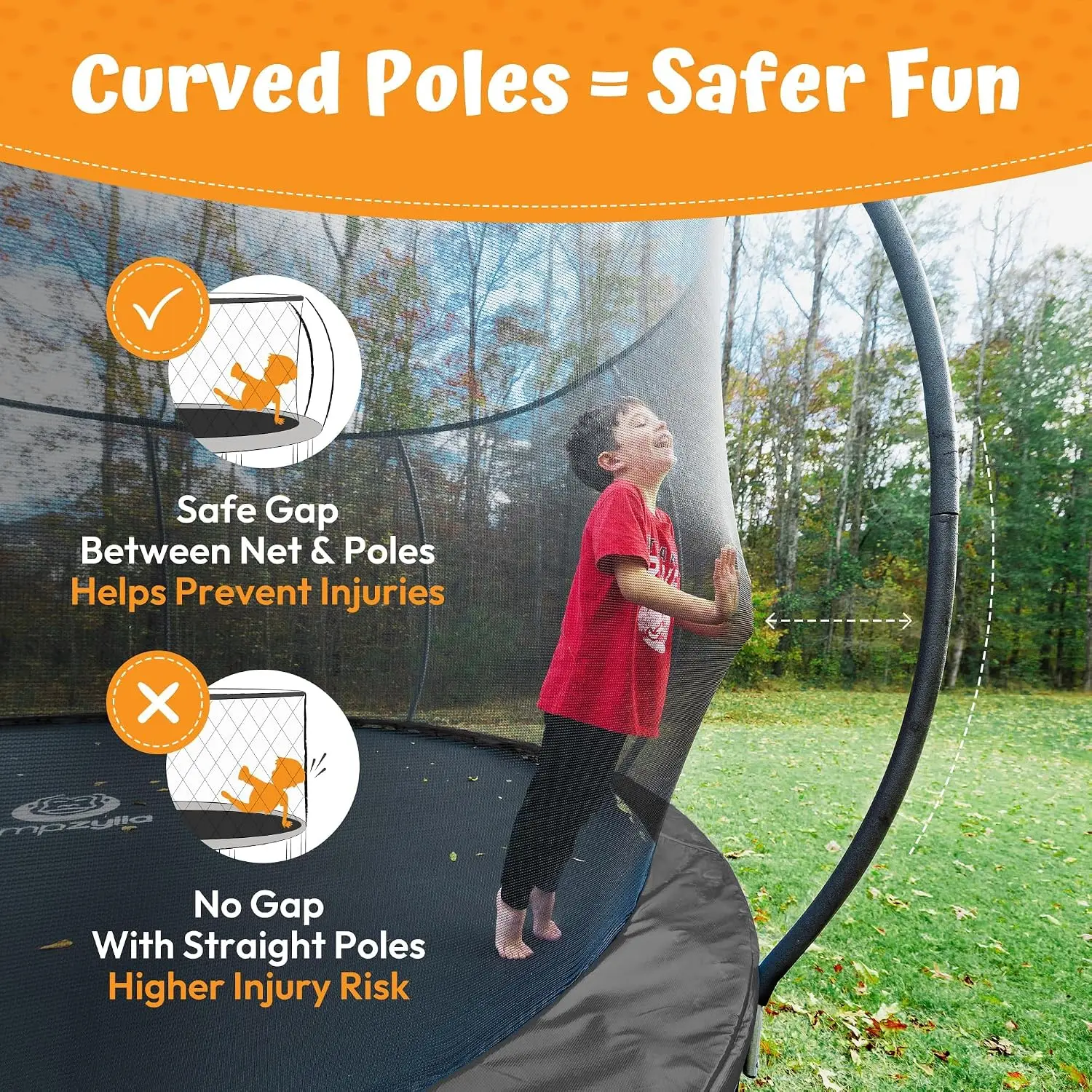 Trampolina ogrodowa z siatką d – Kids Outdoor Ladder recenzja i cena