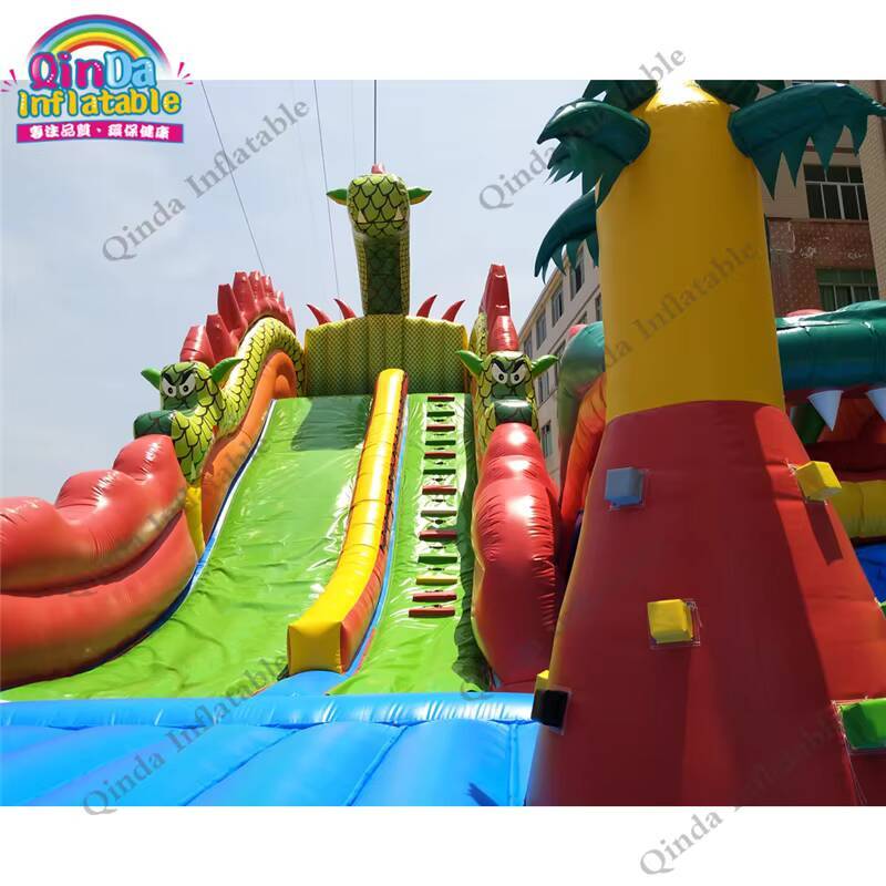 Duży dmuchany zamek dla dzieci – Kids Outdoor Jump House recenzja i cena