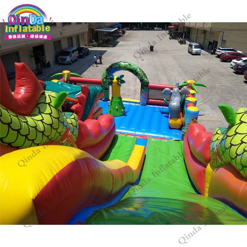 Duży dmuchany zamek dla dzieci – Kids Outdoor Jump House recenzja i cena