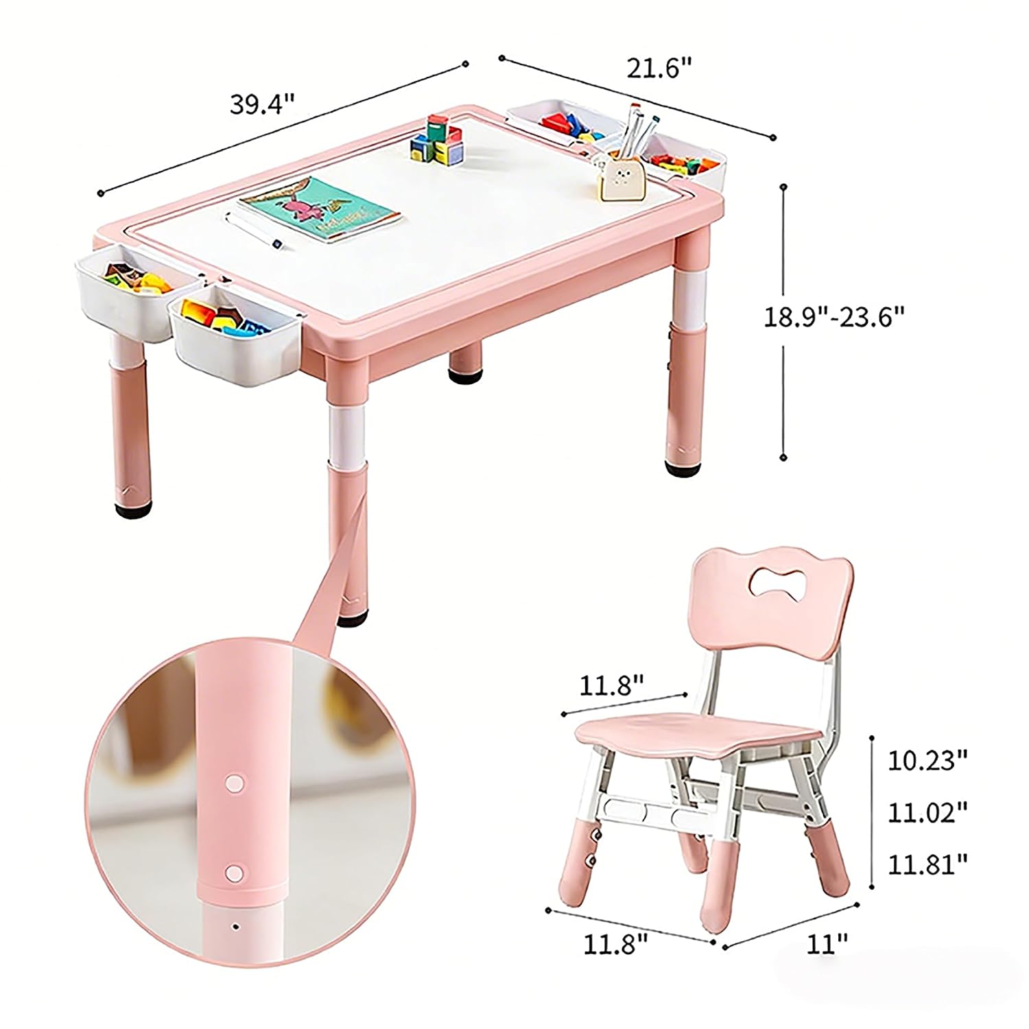 Stolik do zabawy dla dzieci z  – Kids Outdoor Activity Table recenzja i cena