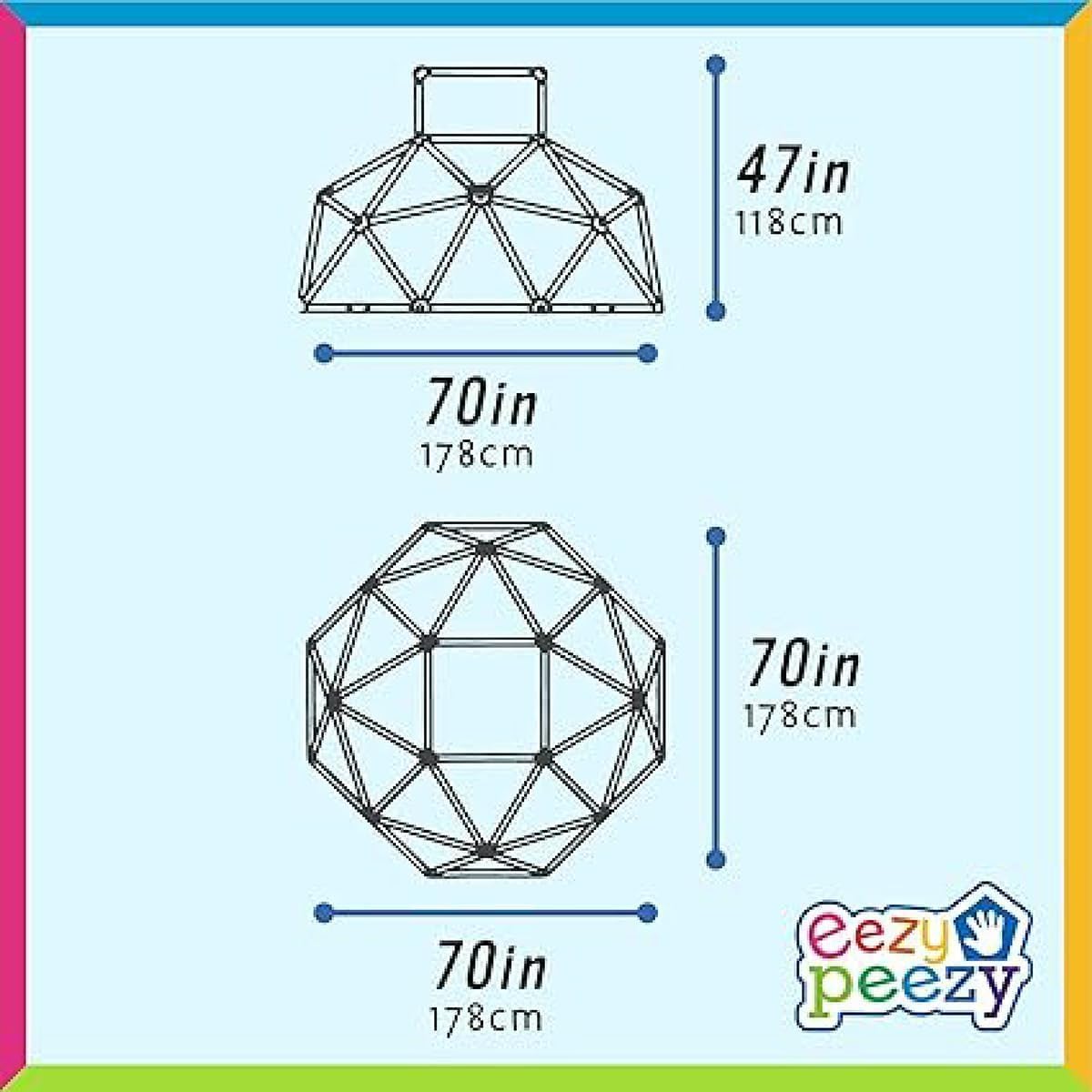 Wspinaczkowy zestaw z kopułą - – Kids Outdoor Climbing Dome recenzja i cena