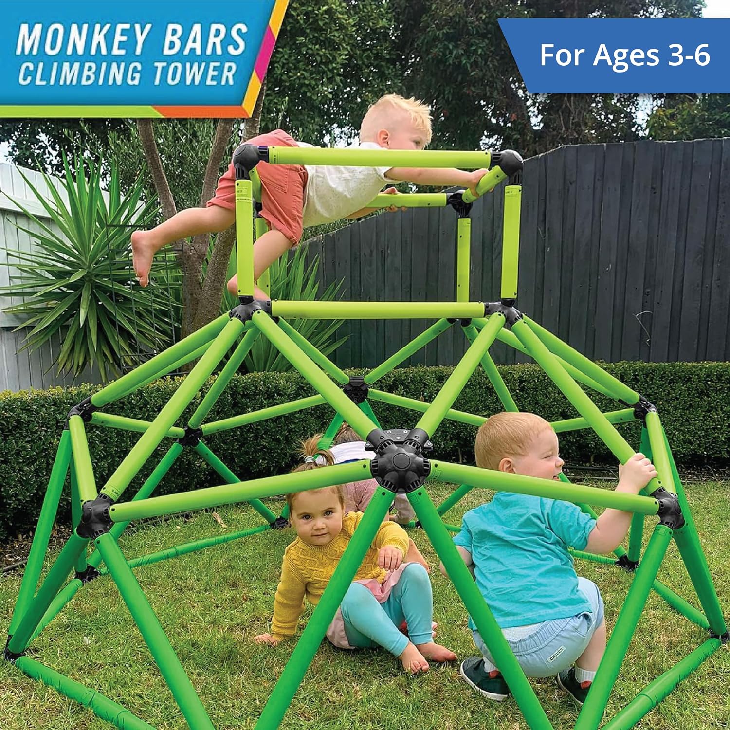 Wspinaczkowy zestaw z kopułą - – Kids Outdoor Climbing Dome recenzja i cena